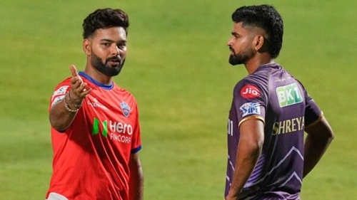 Rishabh Pant and Shreyas Iyer