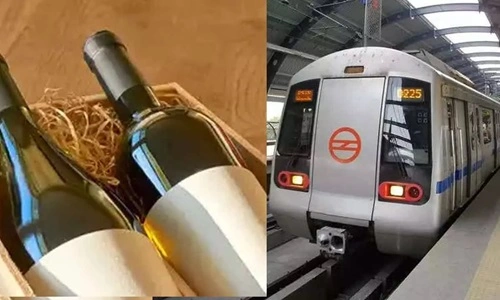 Alcohol Allowed In Delhi Metro